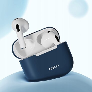 Rock Airpods 3 Silikon Kılıf - Lacivert