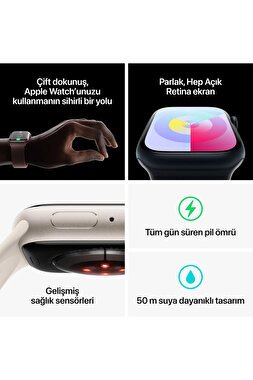 TEŞHİR - Apple Watch Series 9 GPS 41mm (PRODUCT)RED Alüminyum Kasa ve (PRODUCT)RED Spor Kordon 3M587TU/A