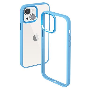 Buff iPhone 14 New Air Bumper Kılıf - Sierra Mavi 8683548215505