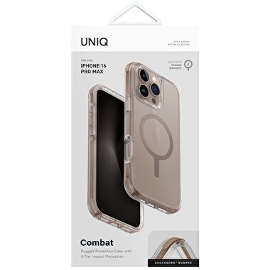 Uniq iPhone 16 Pro Max Combat Magsafe Kılıf-Gold 8886463689912