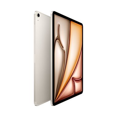 Apple 13 inç iPad Air M2 Wi-Fi + Cellular 512GB Yıldız Işığı  MV723TU/A