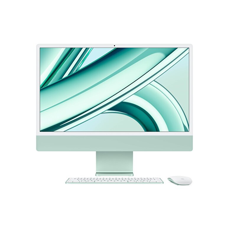 iMac 24 inc 4.5K M3 8CPU 10GPU 8GB 256GB Yeşil  MQRN3TU/A