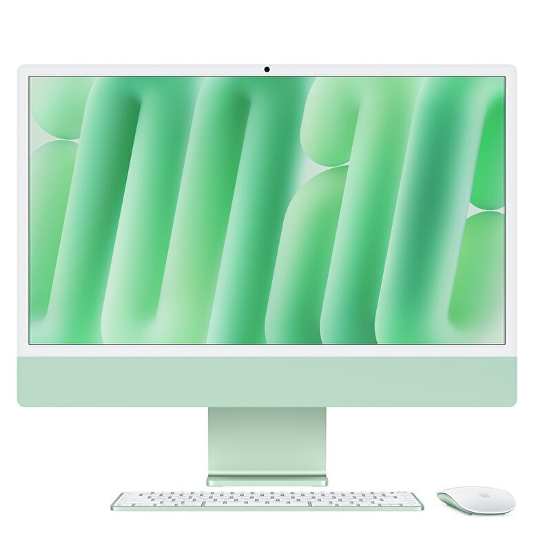 Apple iMac 24inc Retina 4.5K, M4 10-core CPU, 10-core GPU, 16GB Bellek, 256GB SSD, Yeşil - MWUY3TU/A MWUY3TU/A